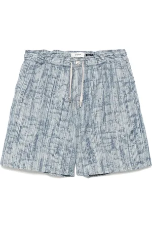 SYSTEM Short en jean Dacquard