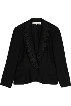 Dior Blazer à bords brodés