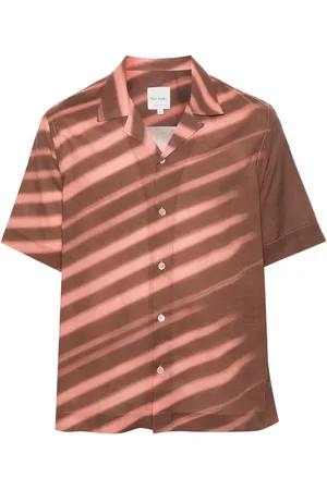 Paul Smith Chemise en coton à imprimé abstrait