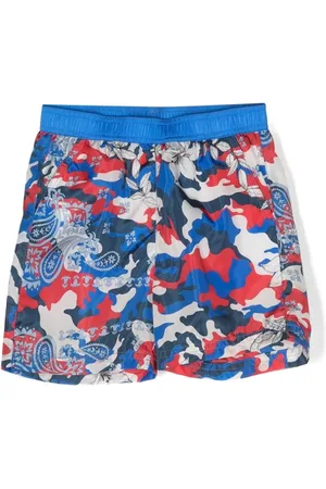 Moncler Short de bain à imprimé intégral
