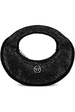 Philipp Plein Mini sac à ornements en cristal