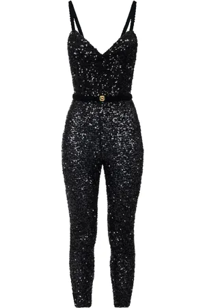 Elisabetta Franchi Combinaison à ornements de sequins
