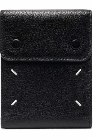 Maison Margiela Portefeuille en cuir à coutures signature