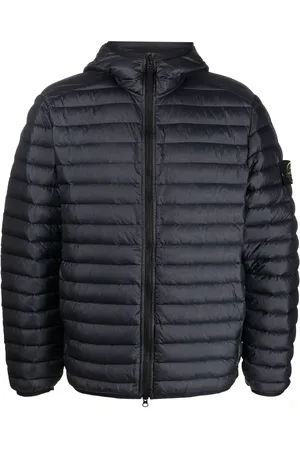 Stone Island Doudoune courte à patch Compass