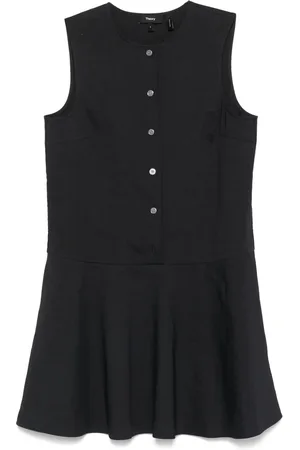 THEORY Robe sans manches à coupe courte