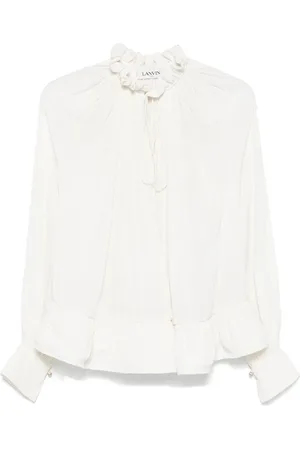 Lanvin Blouse à design froncé