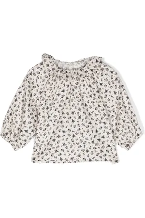 TEDDY & MINOU Blouse volantée à fleurs