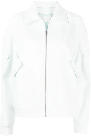DION LEE Veste bomber cintrée à fermeture zippée