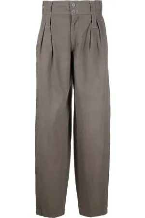 VERSACE Pantalon ample à taille haute (années 1980)