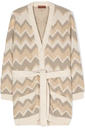 Missoni Cardigan en maille zig-zag