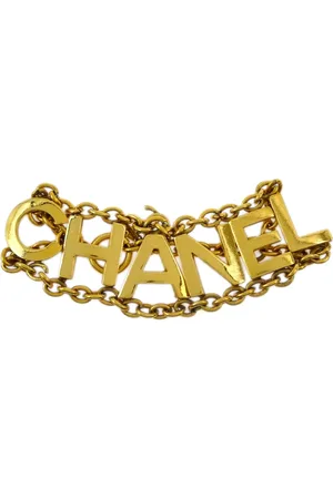 CHANEL Bracelet à logo (années 1990-2000)