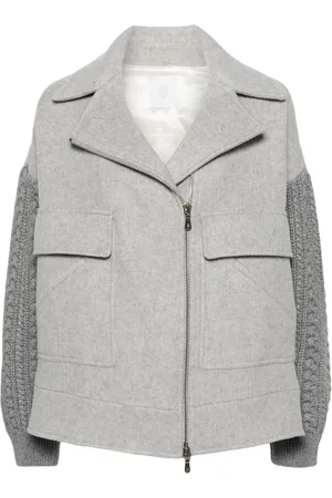 ELEVENTY Veste à manches contrastantes