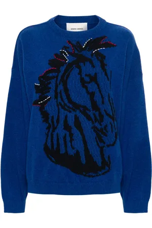 HENRIK VIBSKOV Pull à motif Horse Head en jacquard