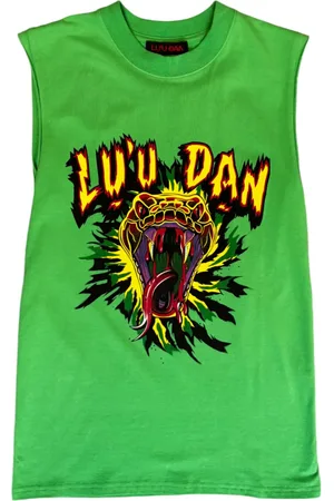 LU’U DAN Débardeur à imprimé graphique