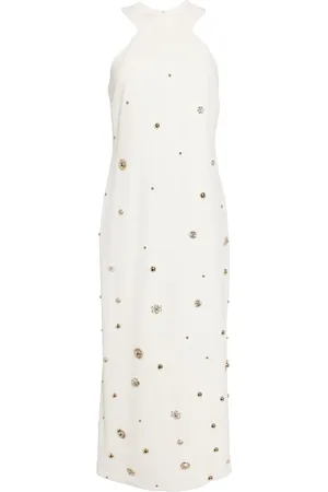 Elie saab Robe mi-longue à clous