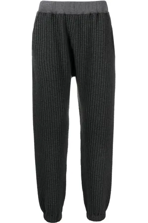 WHITE MOUNTAINEERING Pantalon de jogging en maille nervurée