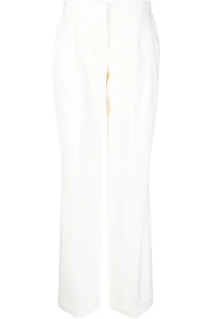 Alexander McQueen Pantalon de tailleur en laine