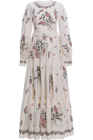 Agua by Agua Bendita Robe Nuez à coupe longue