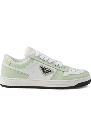 Prada Baskets Downtown en cuir