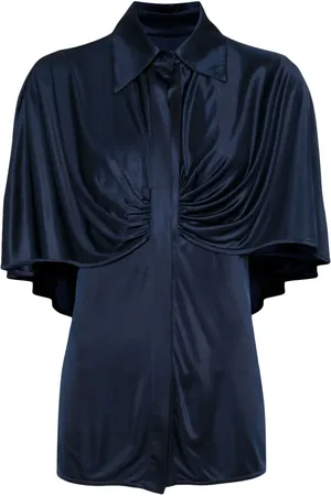 Costarellos Chemise à effet de brillance