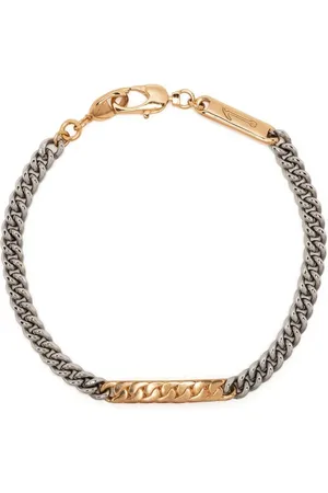 CAPSULE ELEVEN Bracelet en chaîne à logo gravé