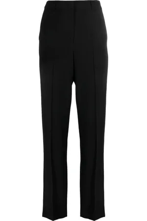 Emporio Armani Pantalon droit en crêpe