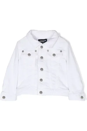 Dsquared2 Veste en jean à simple boutonnage