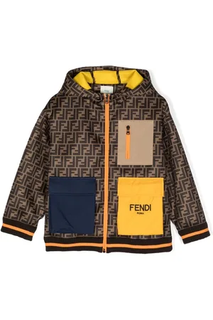 Fendi Veste monogrammée à capuche