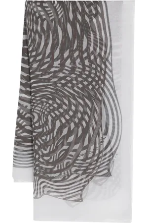 Hermès écharpe à motif abstrait (années 2010)