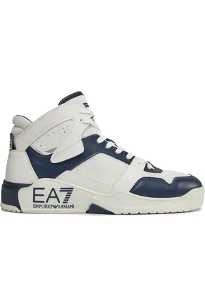 EA7 Baskets montantes à détail de logo