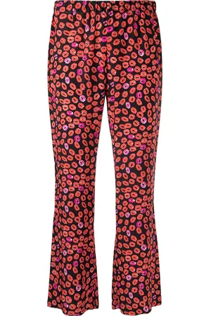 Marni Pantalon Small Kisses évasé