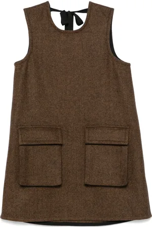 Plan C Robe courte à motif chevrons