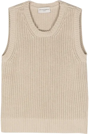 OFFICINE GENERALE Gilet à col rond