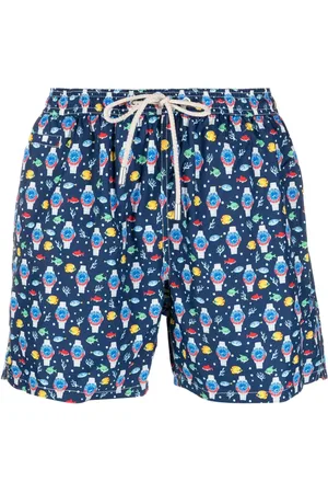 MC2 SAINT BARTH Short de bain Watch Underwater