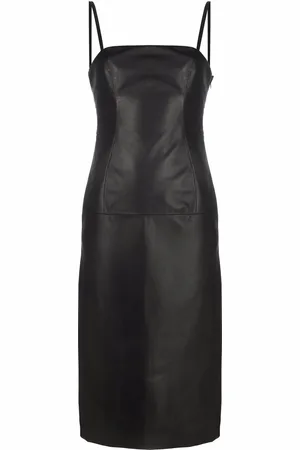 GIUSEPPE DI MORABITO Robe mi-longue en cuir