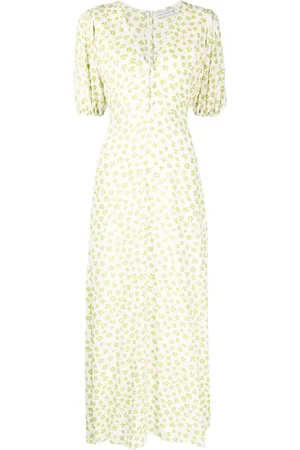 FAITHFULL THE BRAND Robe mi-longue Rubinetti à fleurs