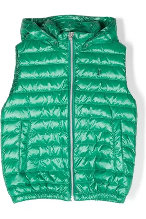 HERNO Gilet à plaque logo