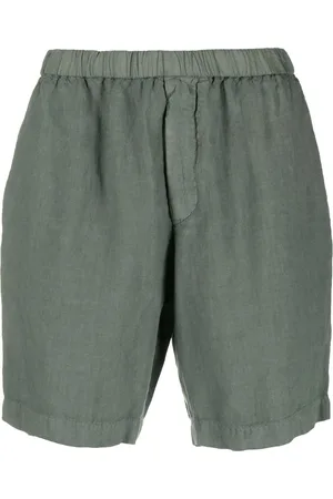 Boglioli Short droit à taille élastiquée