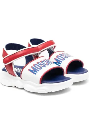 Moschino Sandales à logo imprimé