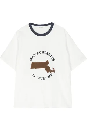 BODE T-shirt en coton à logo imprimé