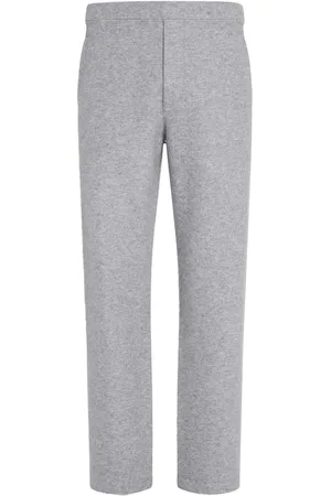 Ermenegildo Zegna Pantalon de jogging en coton mélangé