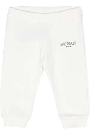 Balmain Pantalon de jogging à logo imprimé