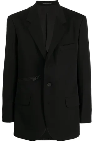 YOHJI YAMAMOTO Blazer à détails de zips