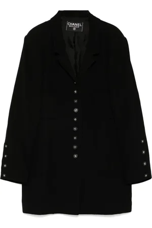 CHANEL Blazer à simple boutonnage (années 1990-2000)