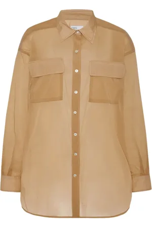 ROSETTA GETTY Chemise boutonnée à col pointu