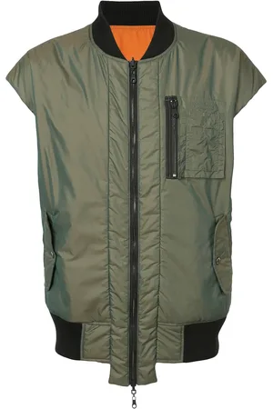 MOSTLY HEARD RARELY SEEN Veste bomber réversible sans manches