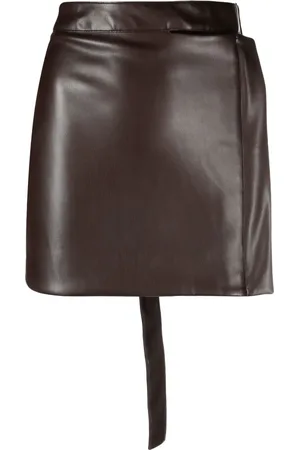 ECKHAUS LATTA Minijupe à taille haute ceinturée