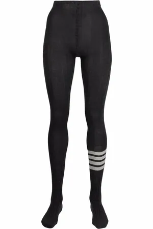 Thom Browne Collants à détail 4 bandes signature