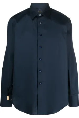 BILLIONAIRE Chemise en coton à logo brodé