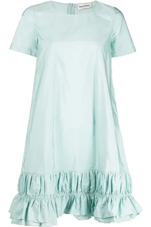 Molly Goddard Robe volantée à manches courtes